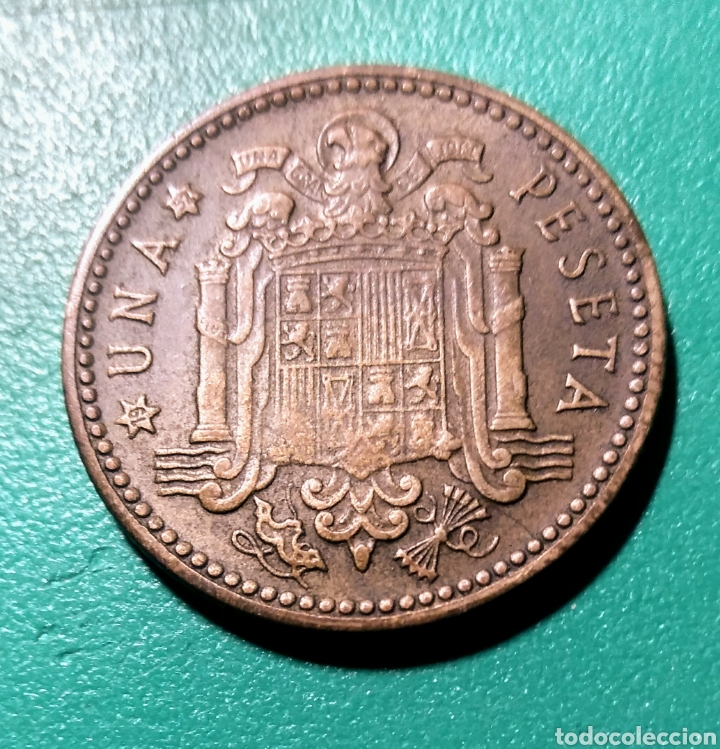 ESPAÑA. 1 PESETA 1947 *52 (Numismática - España Modernas y Contemporáneas - Estado Español)