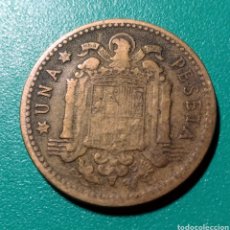 Monedas Franco: ESPAÑA. 1 PESETA 1953 *54.