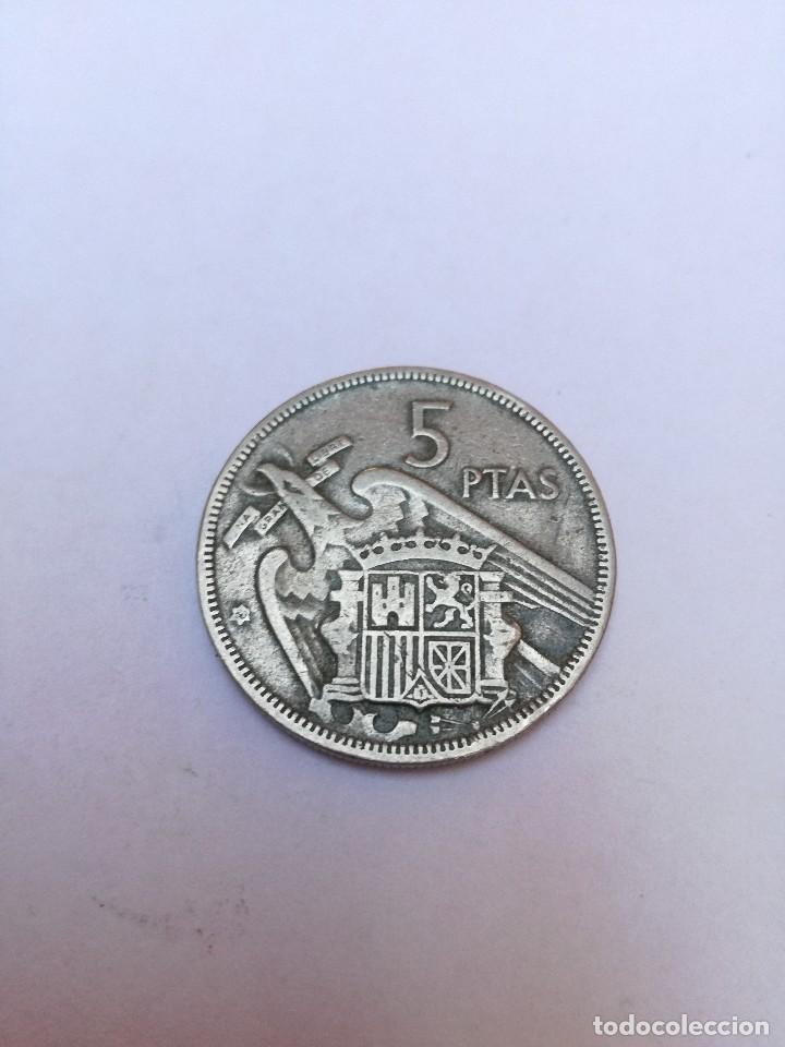 Monedas Franco: 5 pesetas 1957*1960 - Foto 2