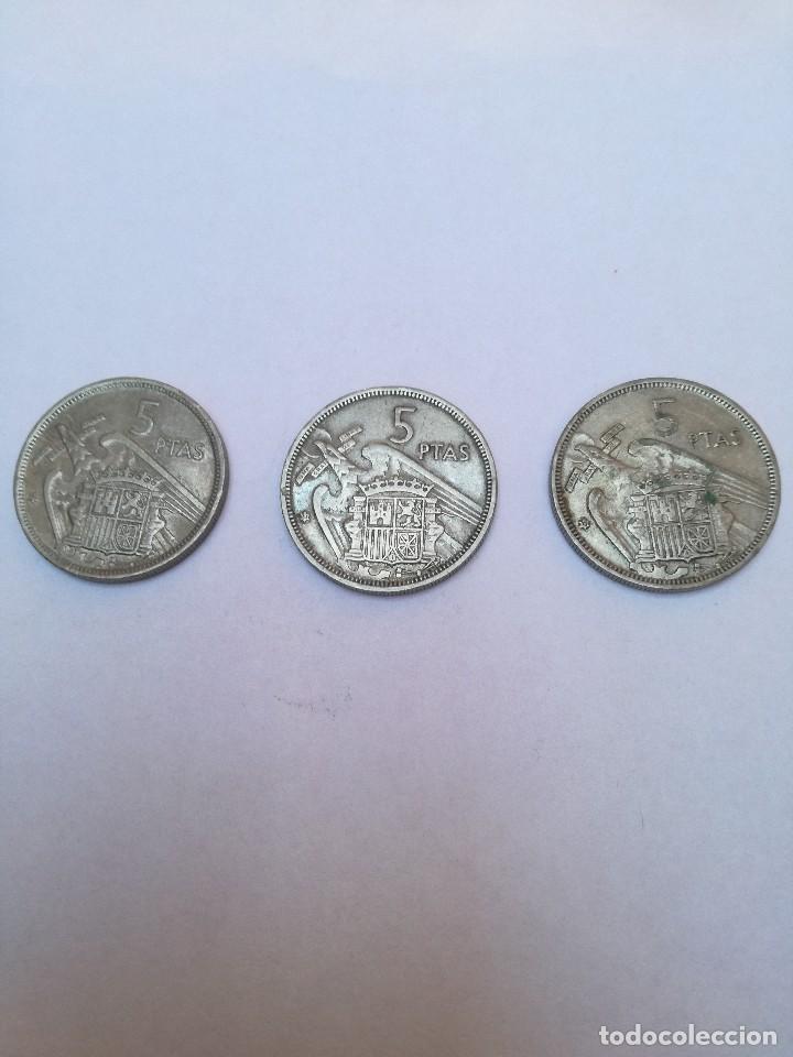 Monedas Franco: 5 pesetas 1957*1973 - Foto 2