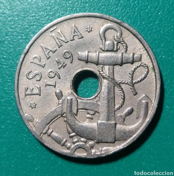 Monedas Franco: Espa&ntilde;a. 50 C&eacute;ntimos. 1949 *51. SC. - Foto 1