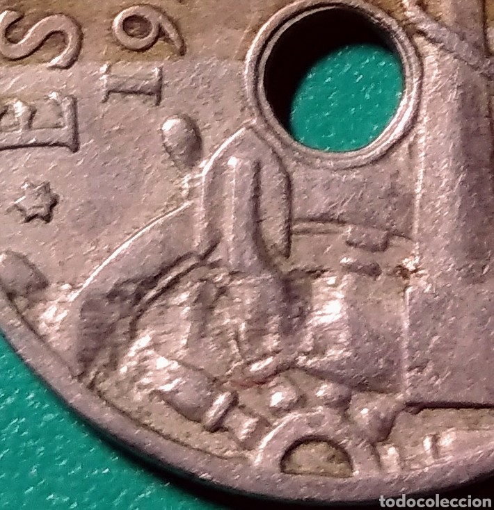 Monedas Franco: Espa&ntilde;a. 50 C&eacute;ntimos 1949 *52. ERROR. - Foto 1
