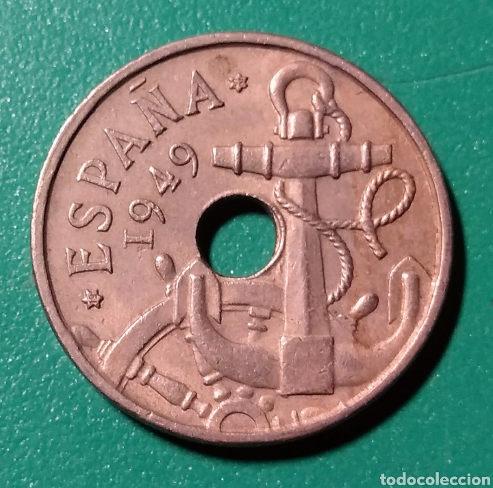 Monedas Franco: Espa&ntilde;a. 50 C&eacute;ntimos 1949 *52. EBC+ - Foto 1