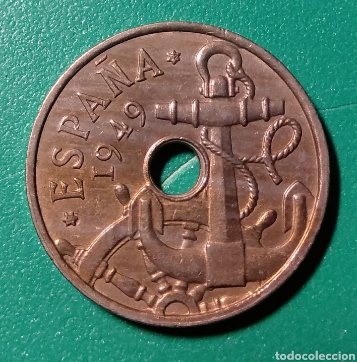 Monedas Franco: Espa&ntilde;a. 50 C&eacute;ntimos 1949 *52. EBC+ - Foto 1