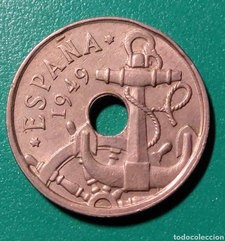 Monedas Franco: Espa&ntilde;a. 50 C&eacute;ntimos 1949 *52. EBC+ - Foto 1