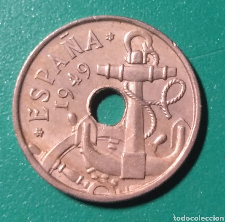 Monedas Franco: Espa&ntilde;a. 50 C&eacute;ntimos 1949 *52. EBC+ - Foto 1