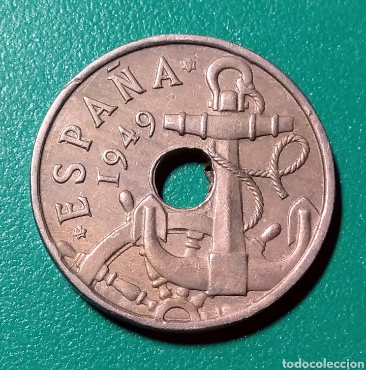 Monedas Franco: 50 C&eacute;ntimos 1949 *53. EBC. - Foto 1