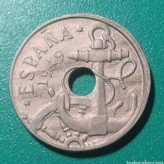 Monedas Franco: 50 CÉNTIMOS 1949 * 54. ERROR. EBC.. Lote 153391788