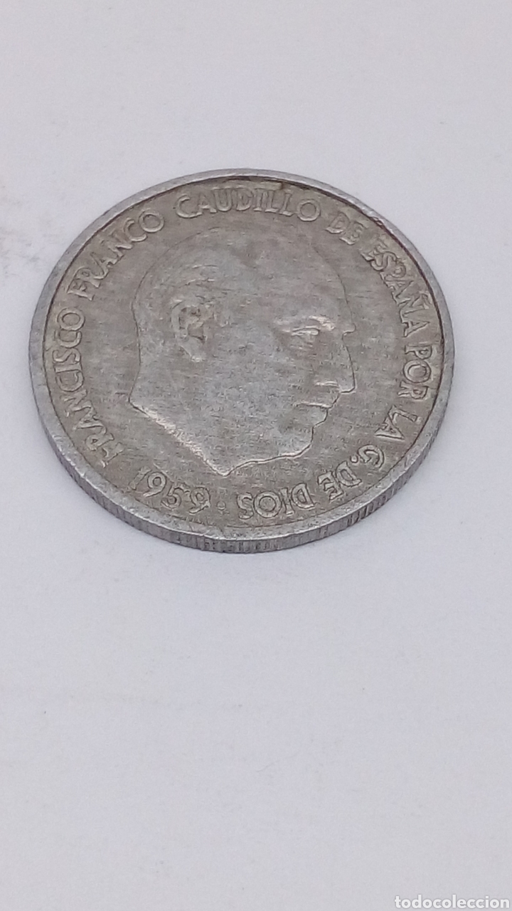 Monedas Franco: Moneda de 10 centimos 1959 - Foto 2