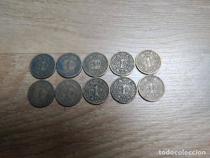 Monedas Franco: ESPA&Ntilde;A 10 MONEDAS DEL 1 (1944) - Foto 1