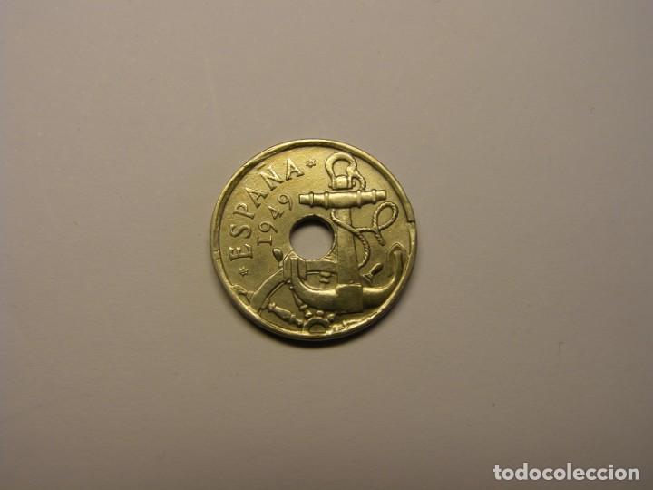 Monedas Franco: Moneda de 50 c&eacute;ntimos, a&ntilde;o 1949 * 56. Sin circular. - Foto 1