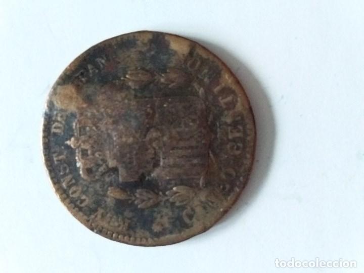 Monedas Franco: Moneda de 5 c&eacute;ntimos 1879 de Alfonso XII - Foto 2