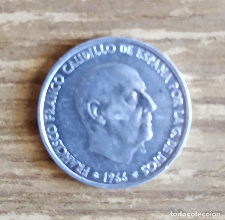 Monedas Franco: Moneda espa&ntilde;ola 50 c&eacute;ntimos  (1966) - Foto 2