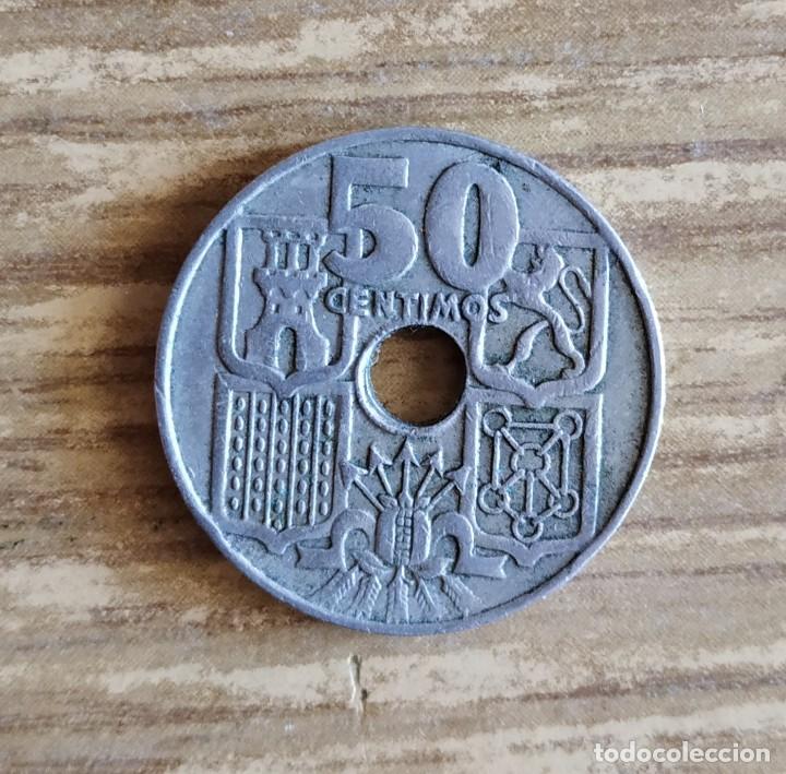 Monedas Franco: Moneda 50 c&eacute;ntimos (1949) - Foto 1
