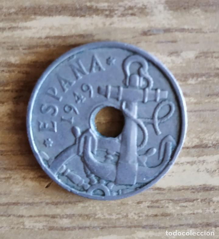 Monedas Franco: Moneda 50 c&eacute;ntimos (1949) - Foto 2