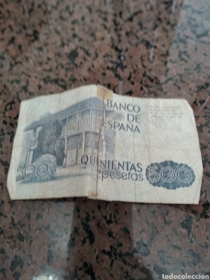 Monedas Franco: Billete 500 pesetas - Foto 1