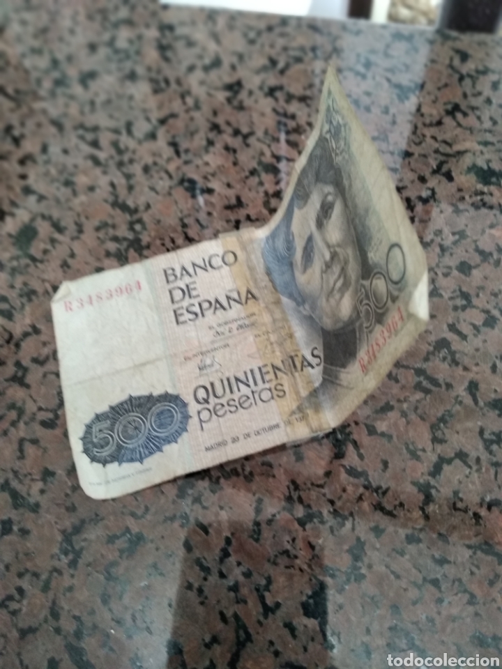 Monedas Franco: Billete 500 pesetas - Foto 2