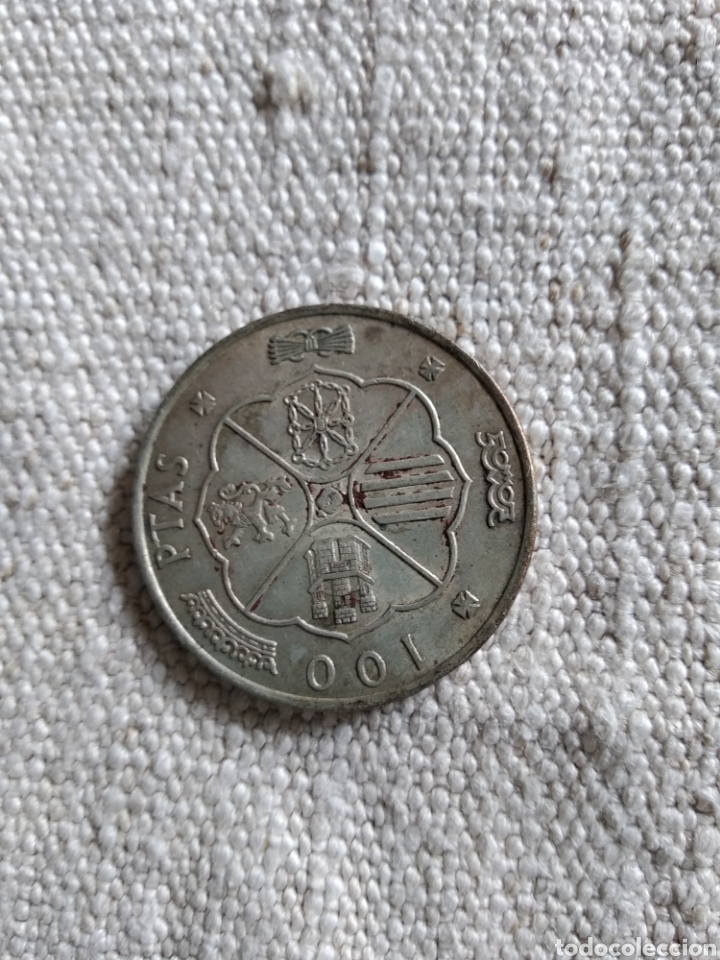 Monedas Franco: Moneda 100 pesetas - Foto 2