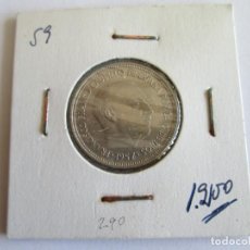 Monedas Franco: ESTADO ESPAÑOL * 5 PESETAS 1957*59 * S/C. Lote 170352284