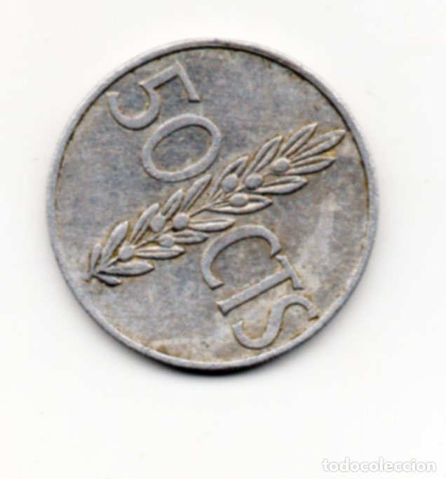 Monedas Franco: MONEDA DE 50 C&Eacute;NTIMOS 1966 est 67 - Foto 2