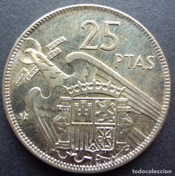 25 Pesetas De 195775 Sin Circular Francisco Fr Comprar Monedas Del Estado Español Franco En 