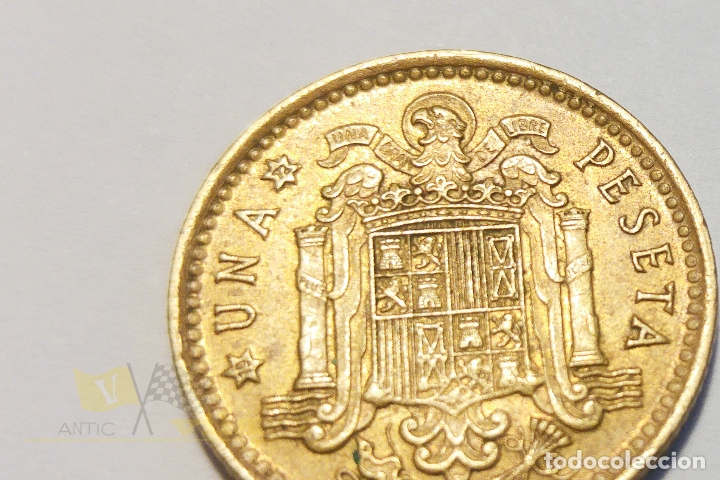 Monedas Franco: Moneda de 1 peseta - 1966 *72 - Foto 2
