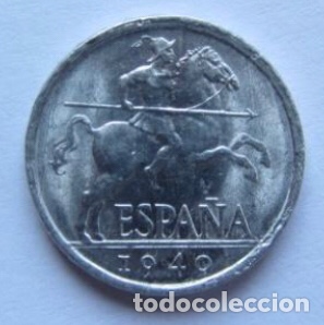 Monedas Franco: MONEDA DE 5 C&Eacute;NTIMOS SIN CIRCULAR DEL A&Ntilde;O 1940. - Foto 2