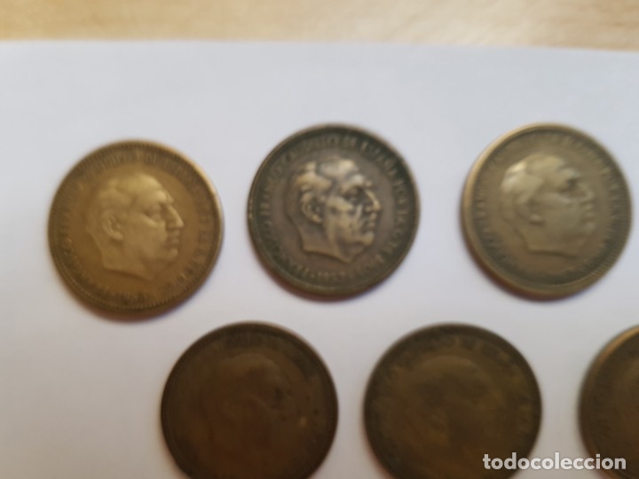 Monedas Franco: 7 monedas 250 pesetas - Foto 3