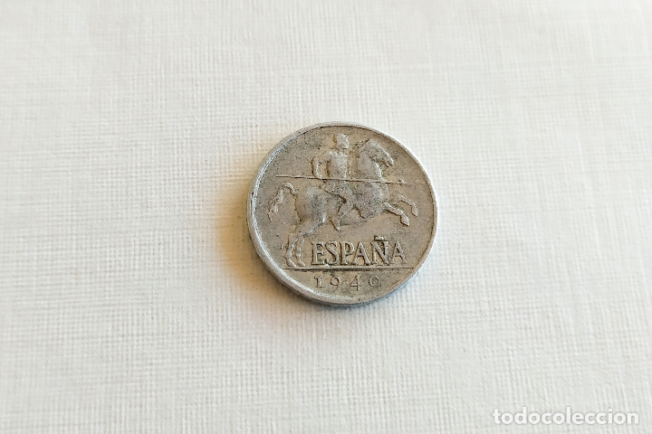 Monedas Franco: Monedas de 5 Centimos - 1940 - Foto 1