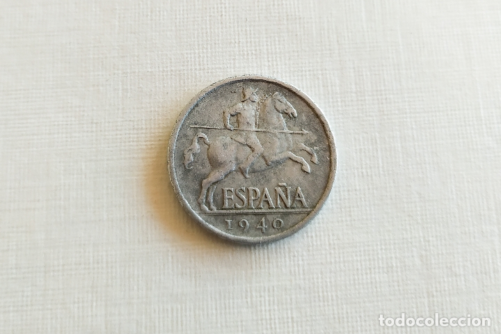 Monedas Franco: Monedas de 5 Centimos - 1940 - Foto 1