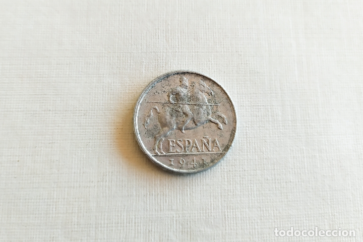 Monedas Franco: Moneda de 5 Centimos - 1941 - Foto 1