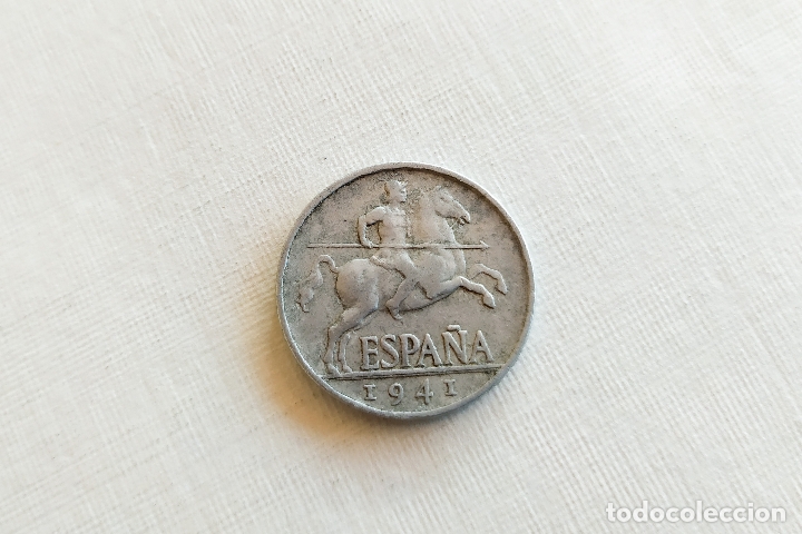 Monedas Franco: Moneda de 5 Centimos - 1941 - Foto 1