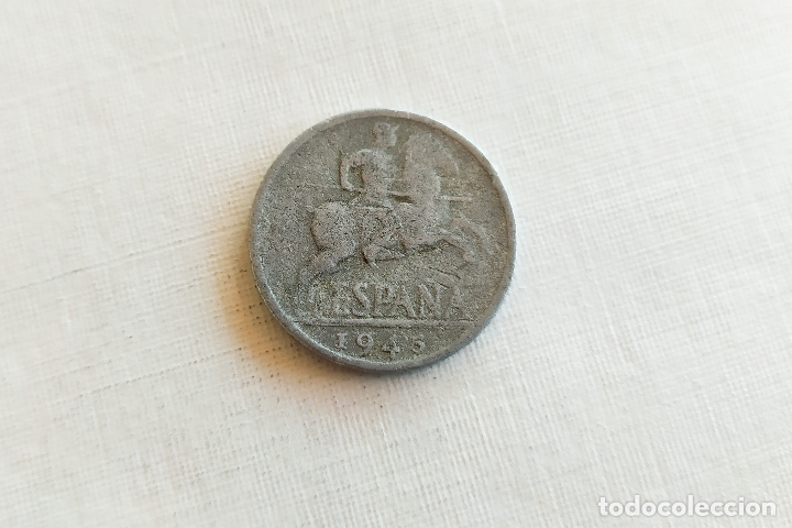 Monedas Franco: Moneda de 10 Centimos - 1945 - Foto 1