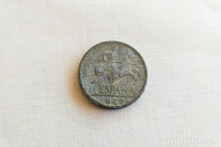 Monedas Franco: Moneda de 10 Centimos - 1945 - Foto 1