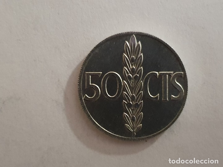 Monedas Franco: 2 monedas de 50 c&eacute;ntimos 1966 *1967 - SC/BU - Foto 4