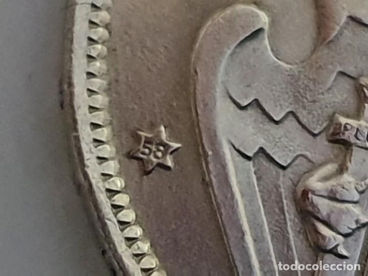 Monedas Franco: Moneda 50 pesetas 1957 *58 - EBC - Foto 4