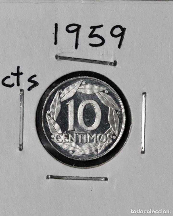 Monedas Franco: SIN CIRCULAR , 10 C&Eacute;NTIMOS 1959 - Foto 1