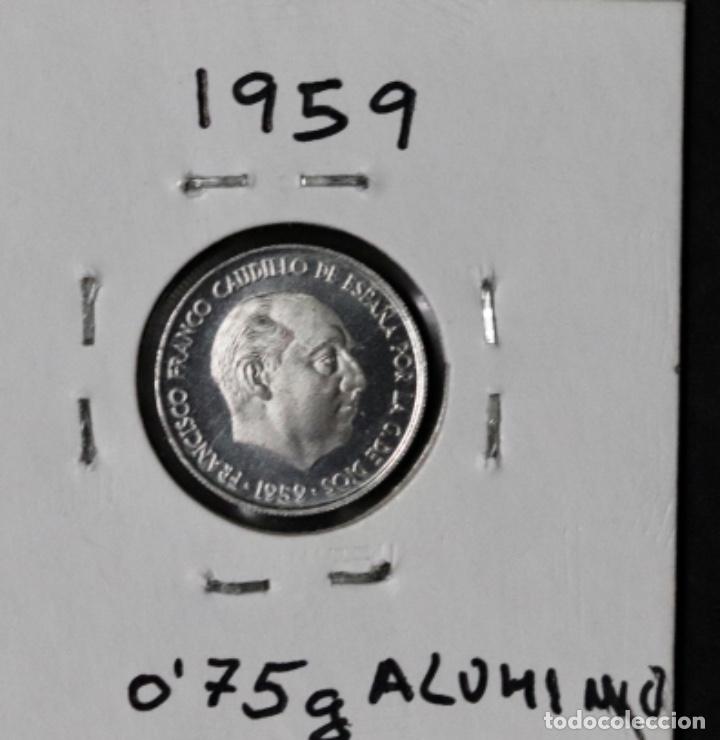 Monedas Franco: SIN CIRCULAR , 10 C&Eacute;NTIMOS 1959 - Foto 2