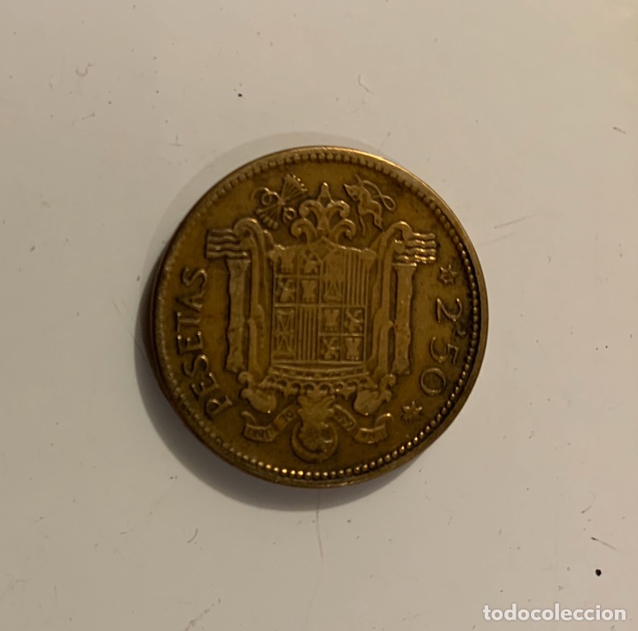 Monedas Franco: Moneda de 250 Pts 1953 - Foto 2
