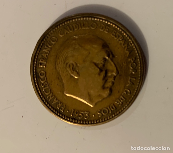 Monedas Franco: Moneda de 250 Pts 1953 - Foto 1