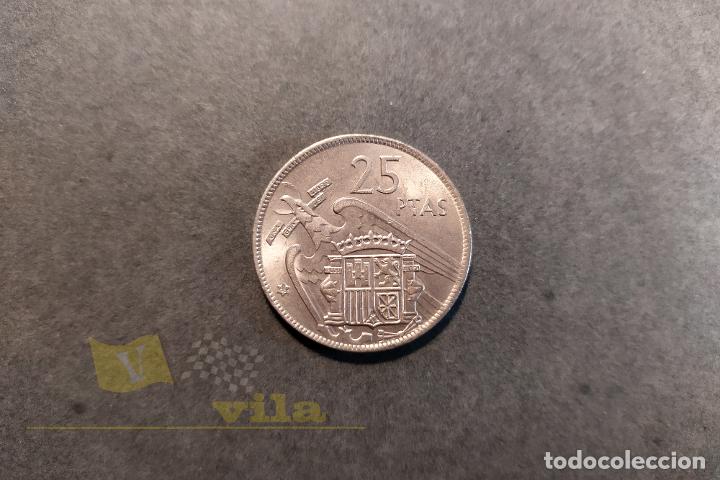 Monedas Franco: Moneda de 25 Pesetas - 1957 *67 - Foto 1