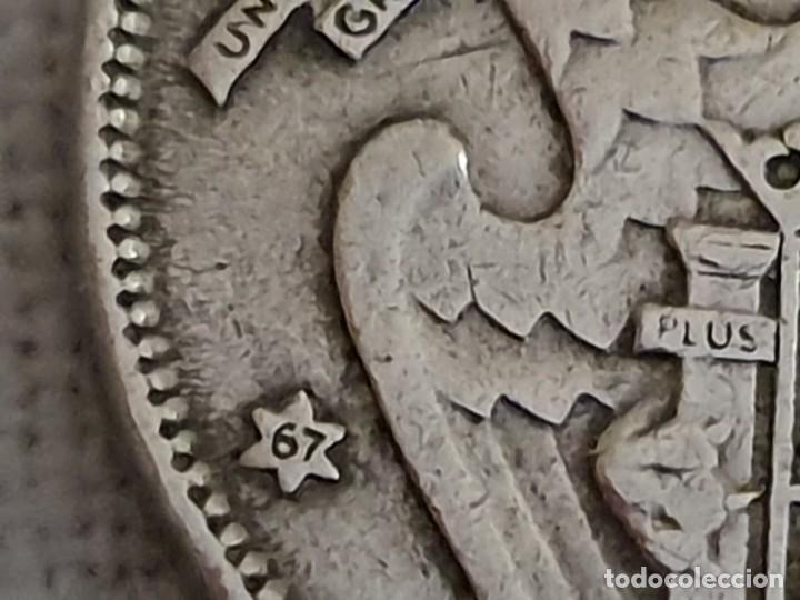 Monedas Franco: 25 pesetas 1957 *67 - EBC/EF - Foto 3