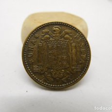 Monedas Franco: ESPAÑA 1 PESETA AÑO 1947 ESTRELLA 52. Lote 190146472