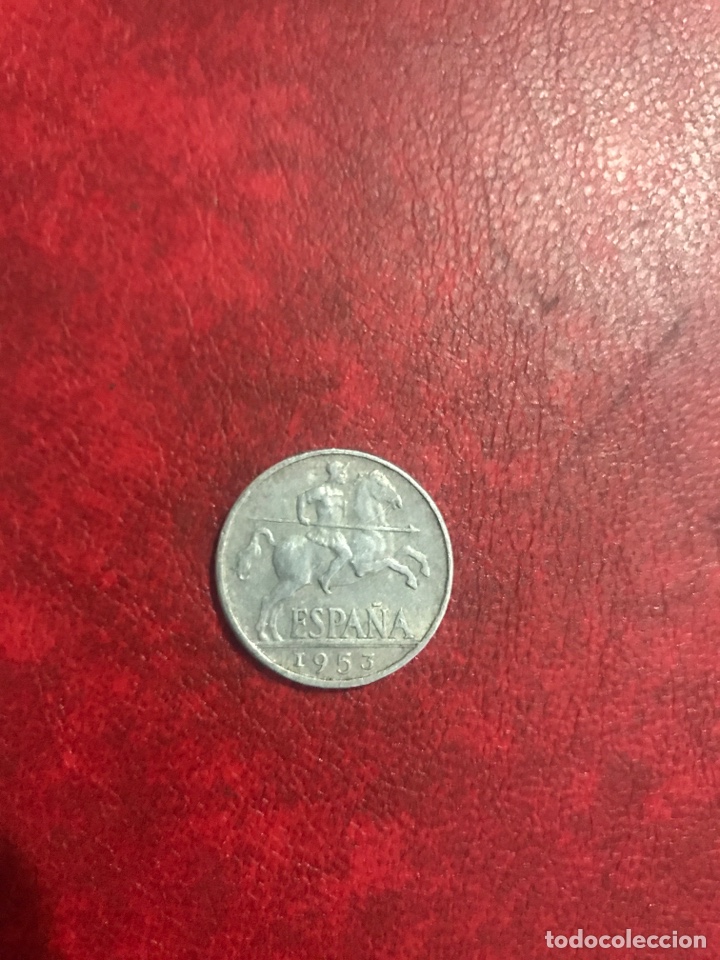 Monedas Franco: MONEDA DE ESPA&Ntilde;A DE 1953 DE 10 C&Eacute;NTIMOS - Foto 1