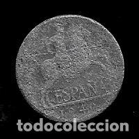 Monedas Franco: MONEDA DE 5 CENTIMOS - ESTADO ESPA&Ntilde;OL - 1940 - Foto 1