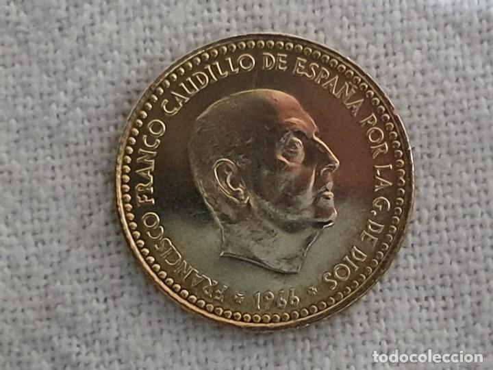 Monedas Franco: 1 peseta 1966 *75 - SC - Foto 5