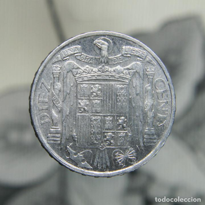 Monedas Franco: 10 c&eacute;ntimos del Estado Espa&ntilde;ol,de 1953. - Foto 2