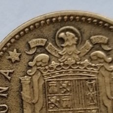 Monedas Franco: 1 PTS 1947 ESTRELLA 56 VISIBLE ,ESCASA Y DIFICIL DE CONSEGUIR,MU BUEN ESTADO