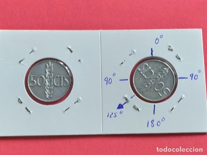 Monedas Franco: ## ERROR - 50 Cent 1966+68 reverso girado 125&ordm; ## - Foto 1