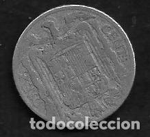 Monedas Franco: MONEDA DE 10 CENTIMOS - ESTADO ESPA&Ntilde;OL - 1941 - Foto 2